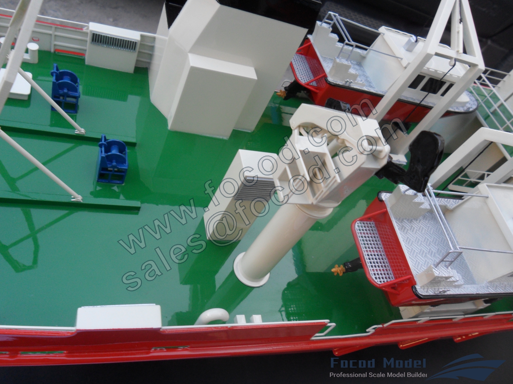 custom made model of SULTAN43米近海勘测船
